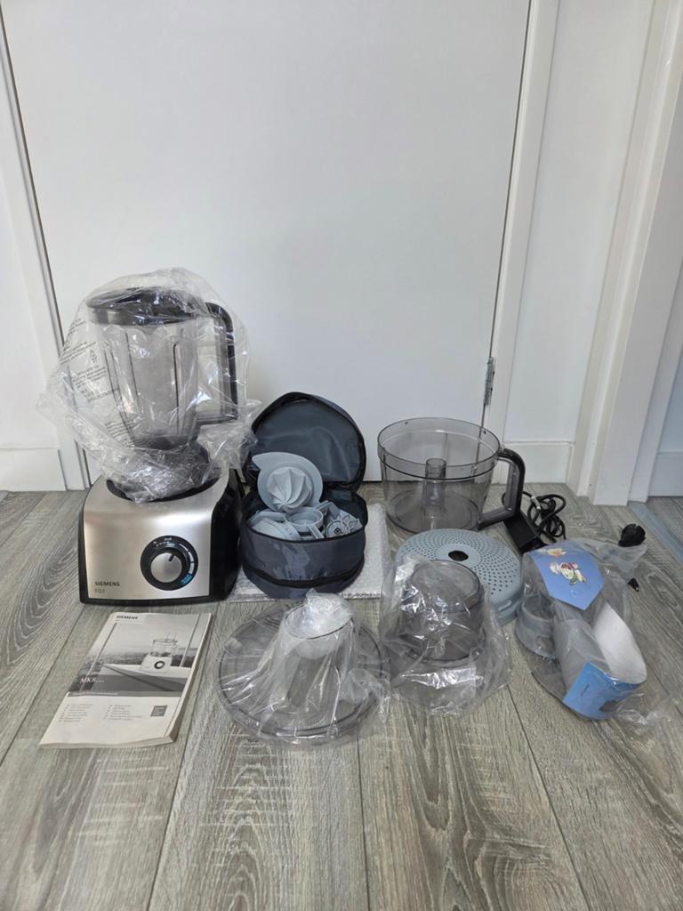 Siemens FQ1 complete set, Witgoed en Apparatuur, Keukenmixers, 4 liter of meer, Ophalen, Nieuw, 3 snelheden of meer