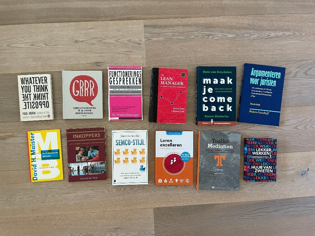 managementboeken kleine prijsjes, Ophalen of Verzenden, Gelezen, Management