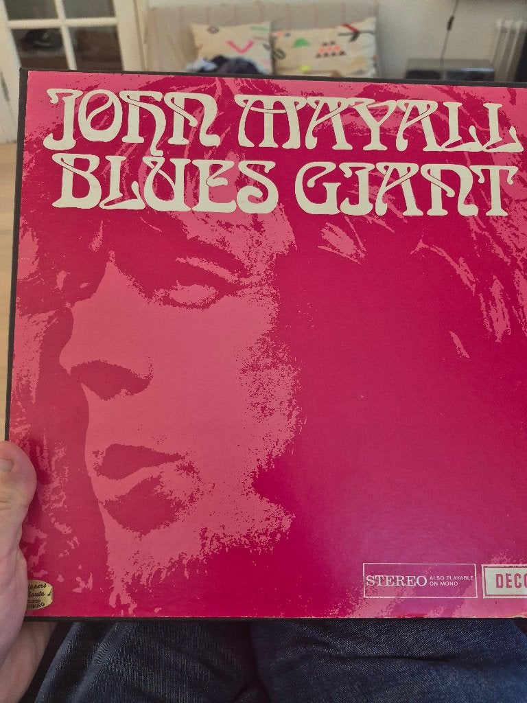 John Mayall Blues Giant LP - Bluesrock Klassieker, LP, Gebruikt, Bluesrock, Ophalen of Verzenden