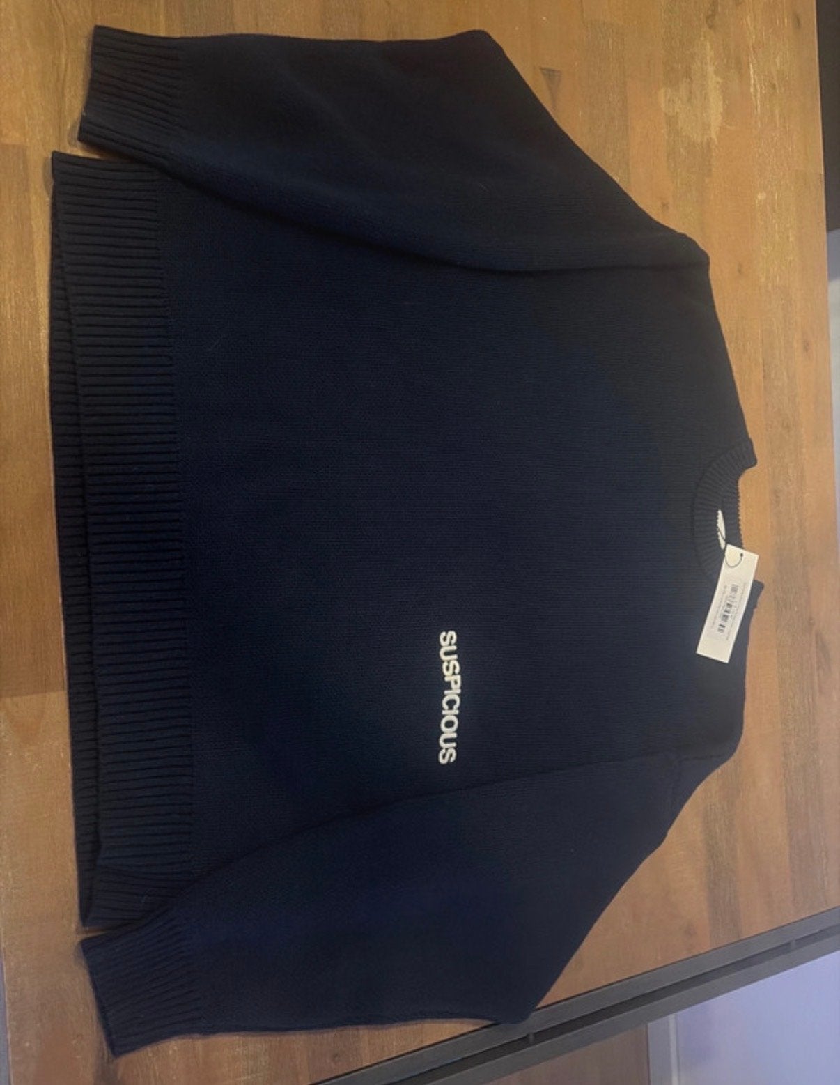 Suspicious End Of Summer Core Knitted Crew Nightfall L, Kleding | Heren, Truien en Vesten, Ophalen of Verzenden, Nieuw, Maat 52/54 (L)