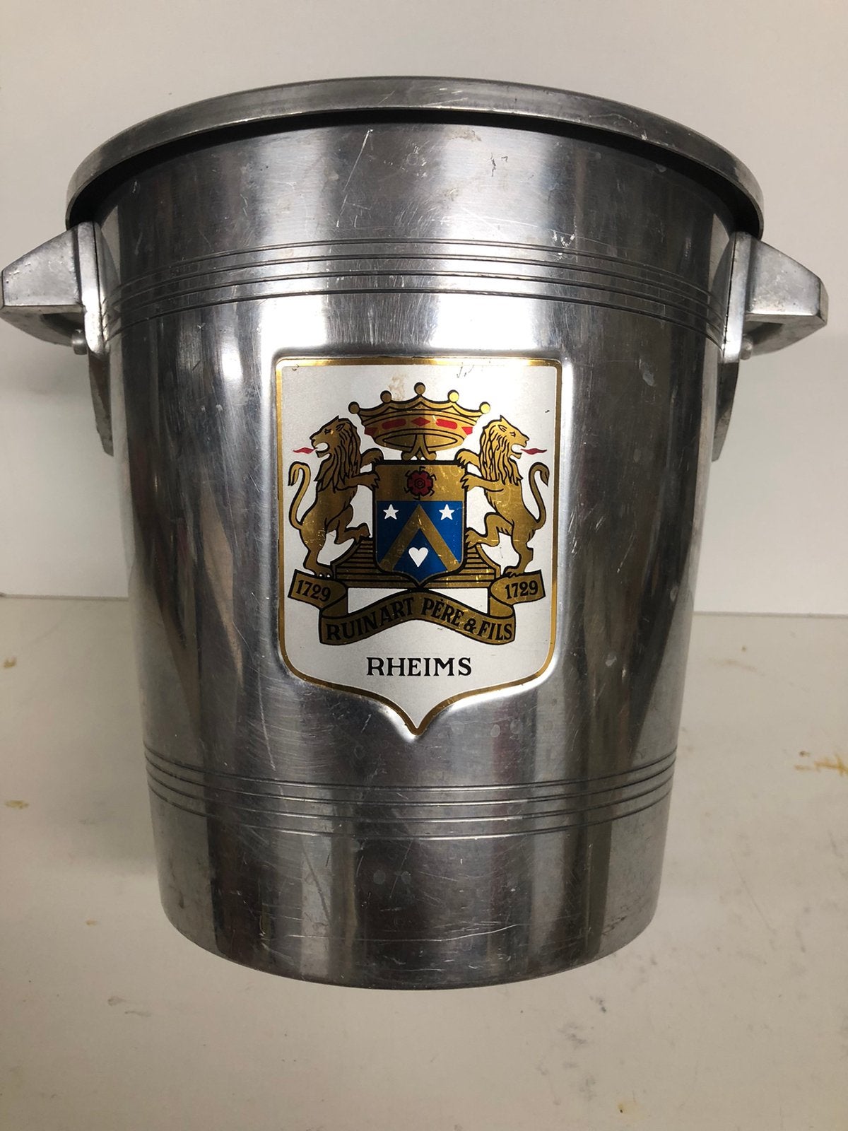 champagne-emmer  Ruinart Père & Fils, champagnehuis in Reims, Verzamelen, Ophalen of Verzenden, Zo goed als nieuw, Frankrijk, Champagne