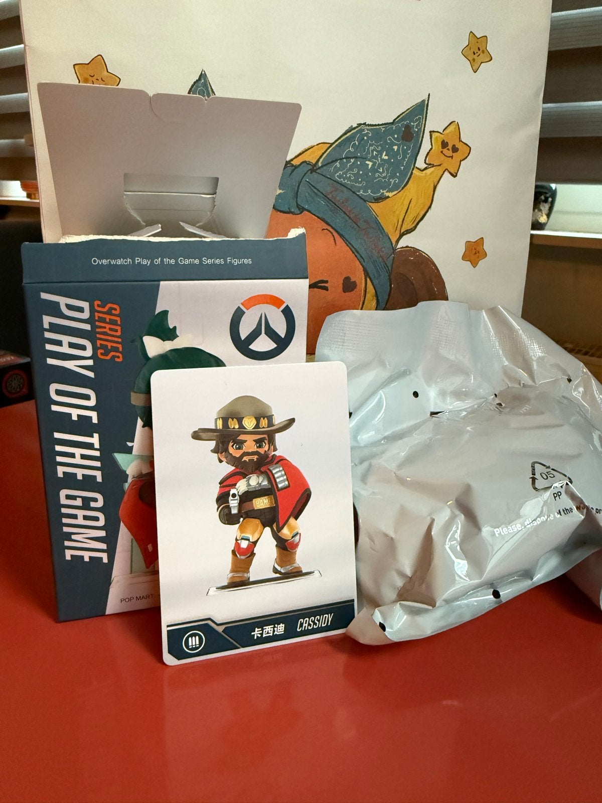 Pop Mart figuur Cassidy - Overwatch Play of the Game Series, Ophalen of Verzenden, Nieuw