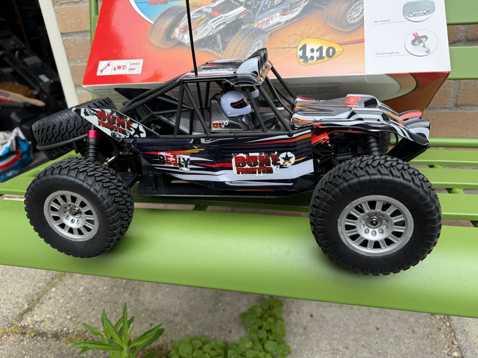 Te koop 1/10 buddy, Elektro, Auto offroad, Ophalen of Verzenden, Zo goed als nieuw