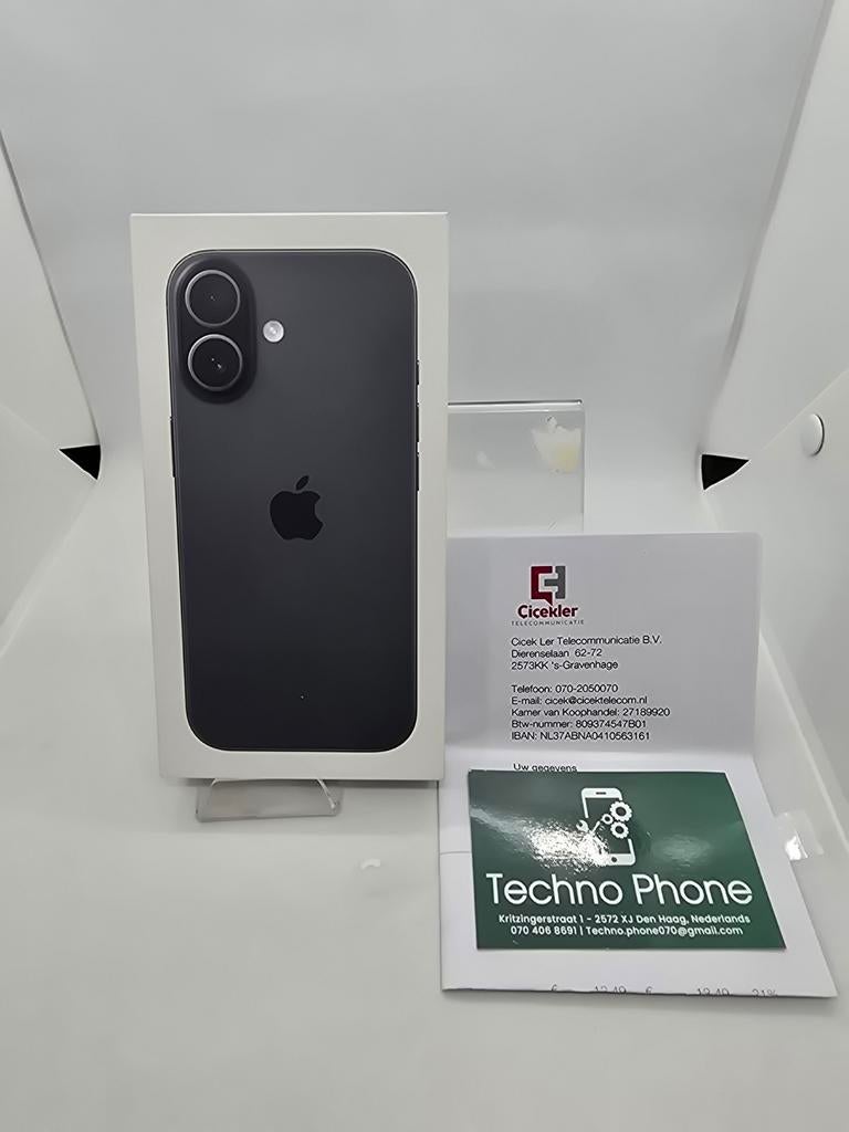 Iphone 17 256gb Black | Nieuw| Odido Factuur| 2 jaar garanti, 256 GB, Overige modellen, Zwart, Nieuw