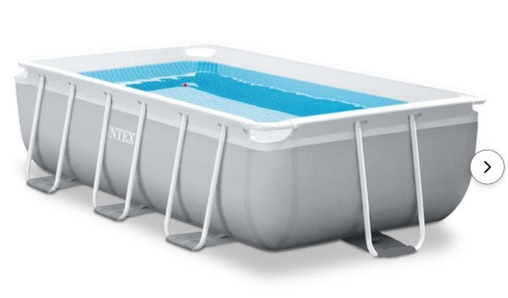 Opzetzwembad rechthoekig, Tuin en Terras, Zwembaden, Ophalen, Gebruikt, Minder dan 80 cm, Minder dan 200 cm