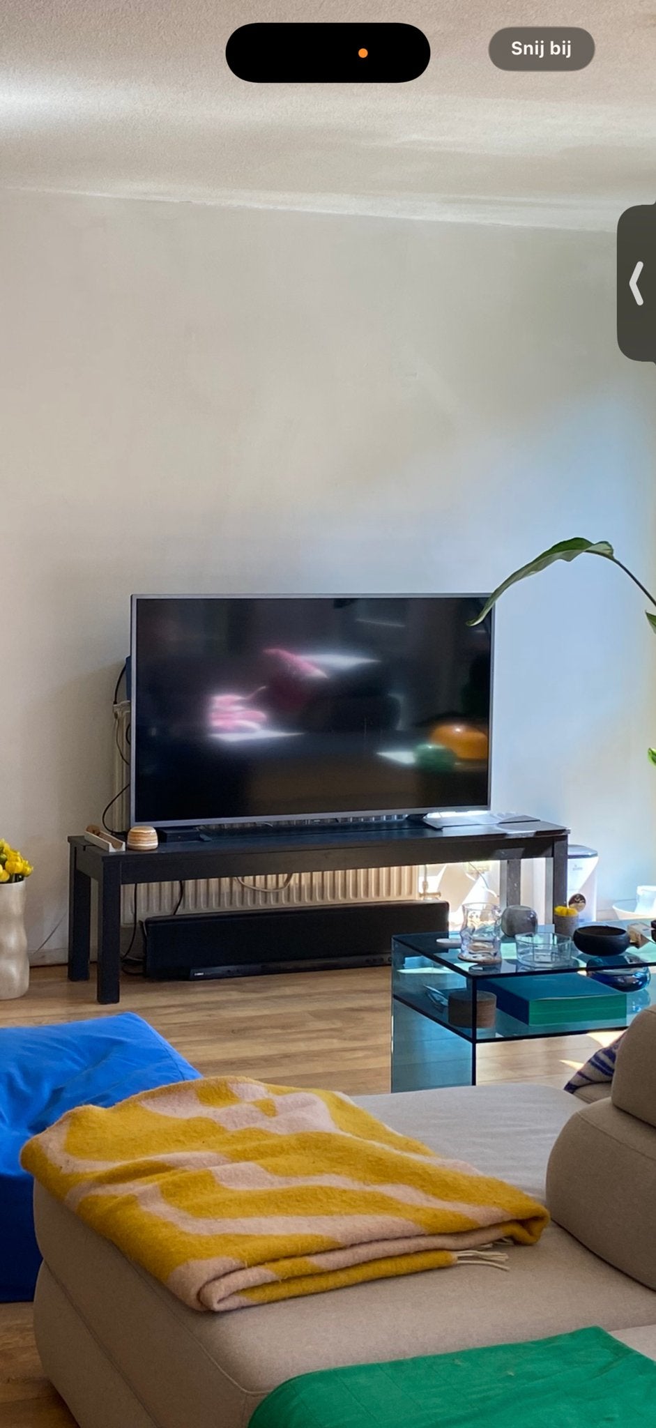Zwart bankje, op te halen in Oost, Ophalen, Gebruikt, Minder dan 75 cm, 150 tot 200 cm