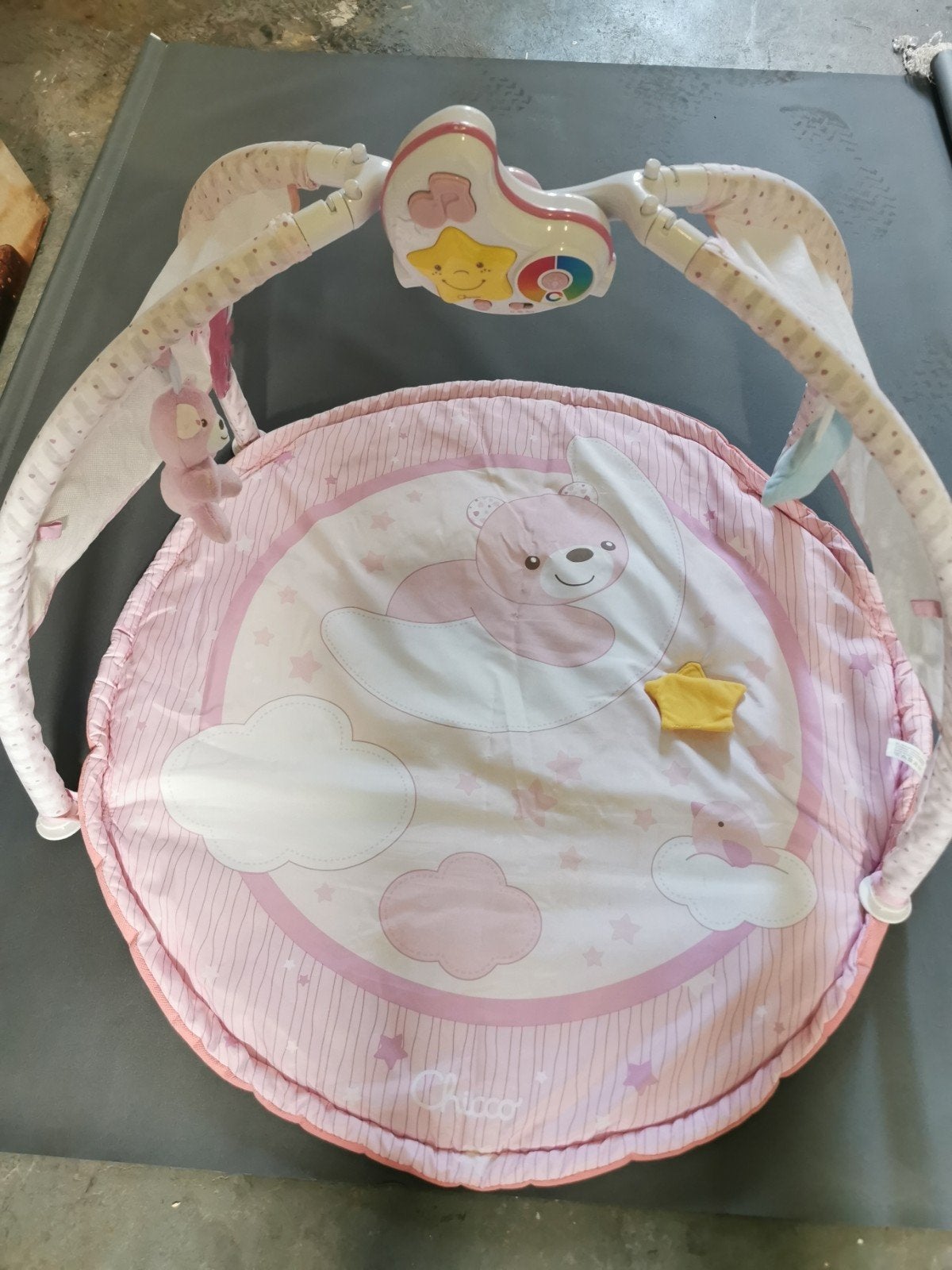 Chicco Speelkleed met Babygym - Roze, Kinderen en Baby's, Speelgoed | Babyspeelgoed, Ophalen of Verzenden, Gebruikt, Speelkleed
