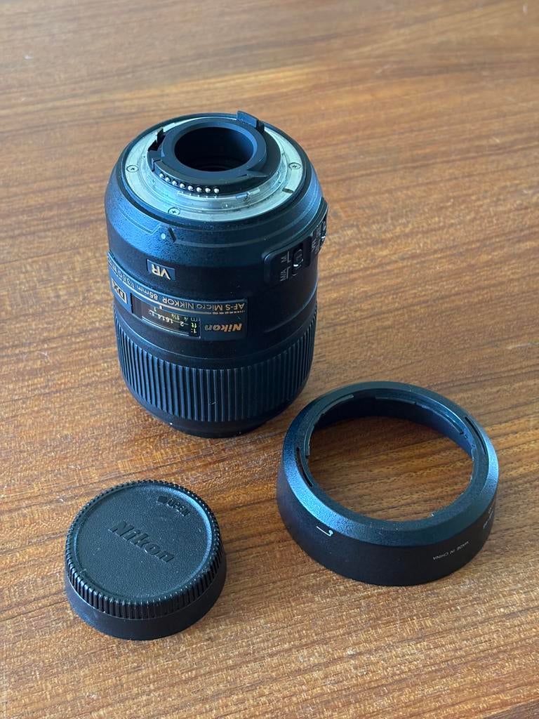 Nikon AF-S Micro 85mm f/3.5G ED VR DX (Nikkor) — Super lens!, Ophalen of Verzenden, Zo goed als nieuw, Macrolens