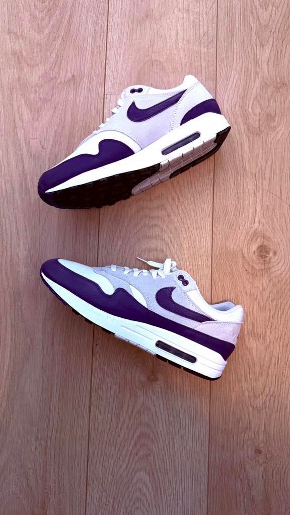 Nike Air Max 1 - SC Field Purple - Maat 47 / 12.5 - ZGAN -, Overige kleuren, Ophalen of Verzenden, Sneakers of Gympen, Zo goed als nieuw