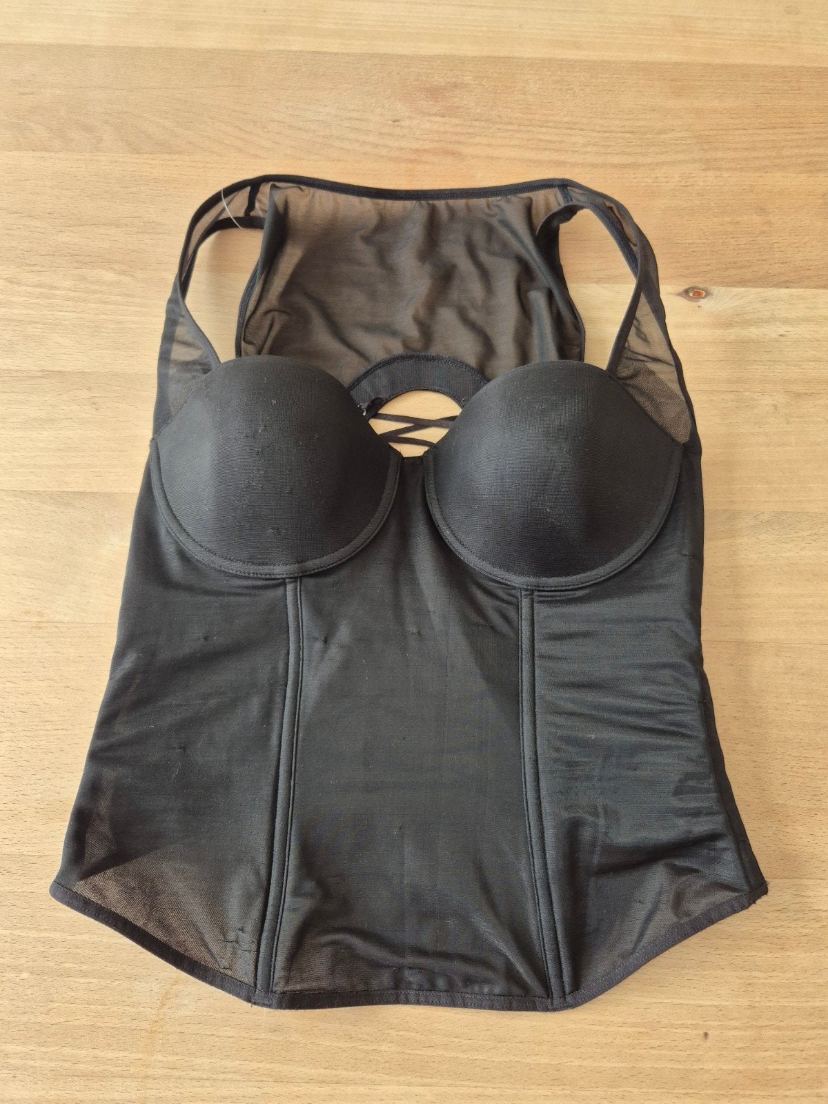 Prachtige bustier Marlies Dekkers.Maat 75 B., Ophalen of Verzenden, Zwart, Body of Korset