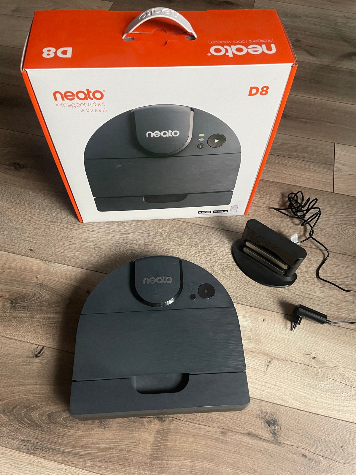 Neato D8 Robotstofzuiger - Slim en geschikt voor huisdieren, Witgoed en Apparatuur, Stofzuigers, Slimme navigatie, Ophalen of Verzenden