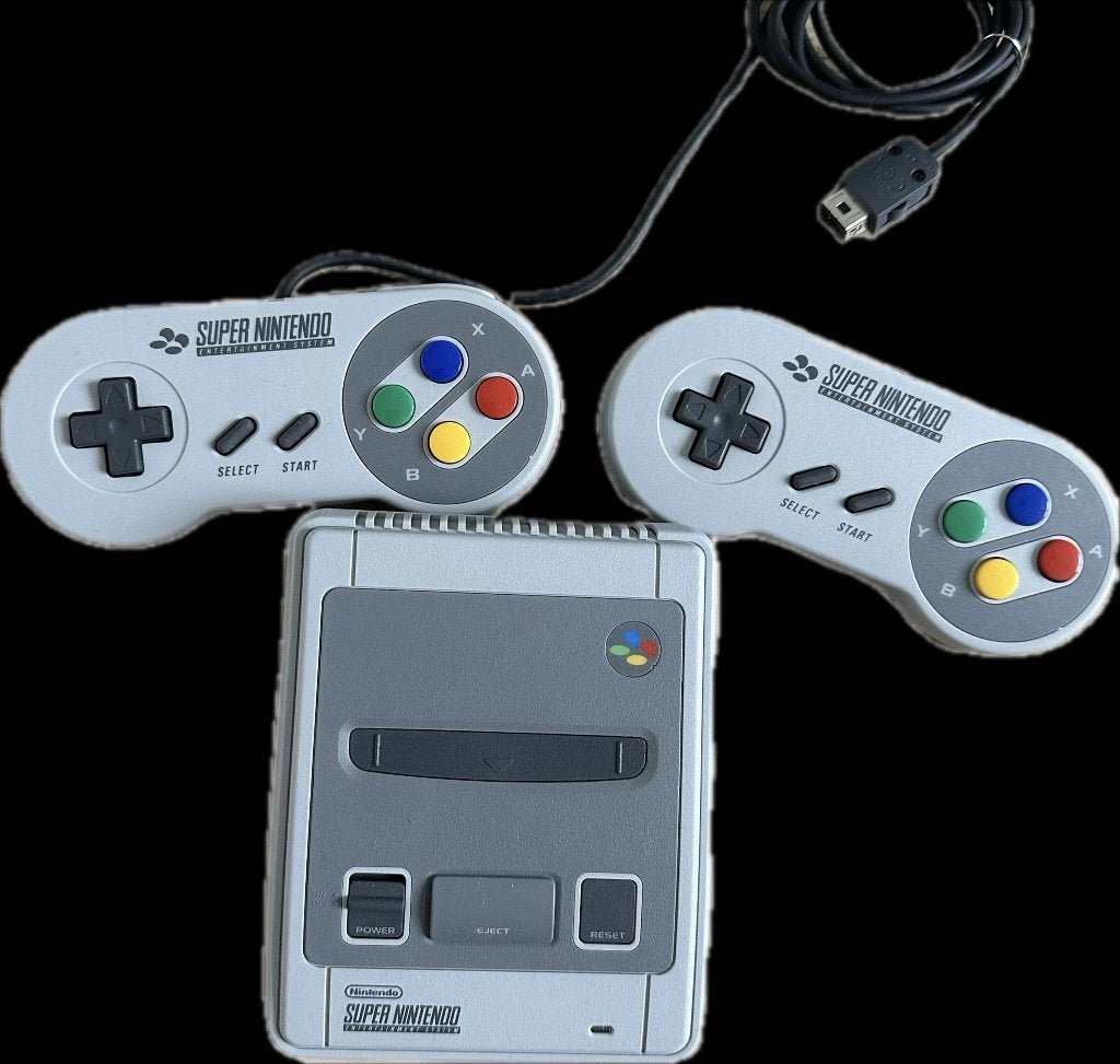 Nintendo Classic Mini, Ophalen of Verzenden, Zo goed als nieuw, Met 2 controllers, Met games