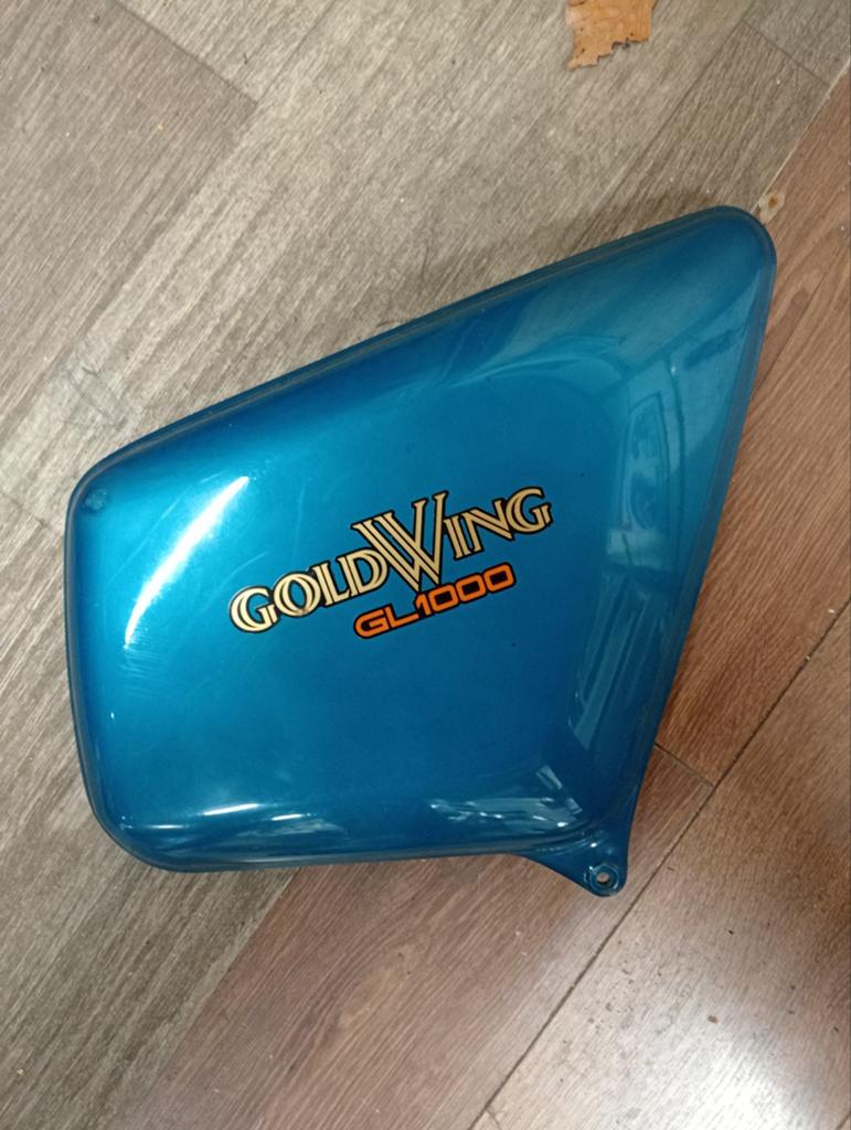 Zijkap Goldwing GL1000 - Blauw, Motoren, Onderdelen | Honda, Ophalen of Verzenden, Gebruikt