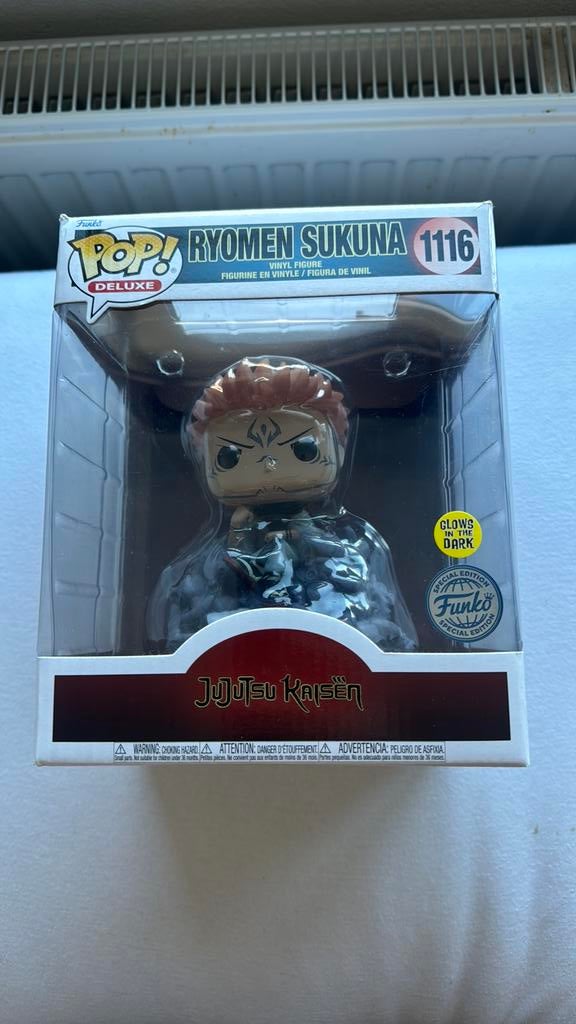 Funko jujutsu ryomen sukana 1116 glow in the dark, Ophalen of Verzenden, Zo goed als nieuw