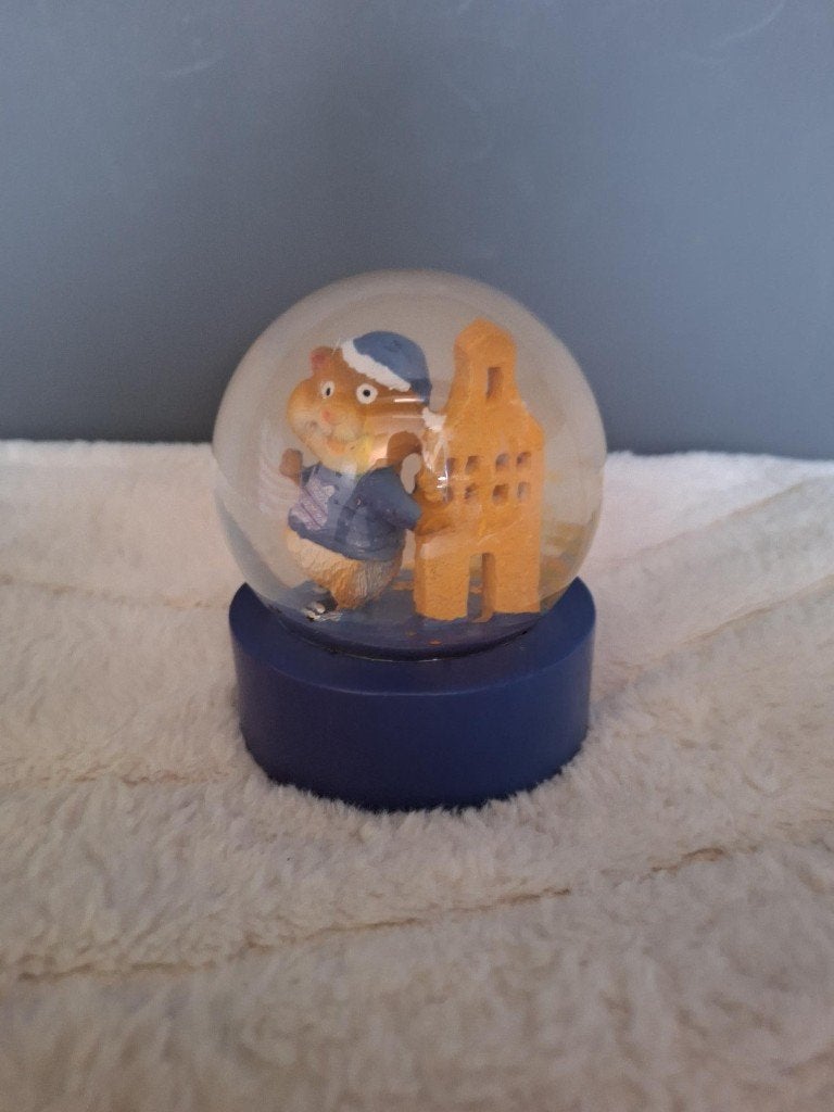 AH hamster sneeuwbol (groot), Kinderen en Baby's, Speelgoed | Knuffels en Pluche, Ophalen of Verzenden, Gebruikt, Overige typen