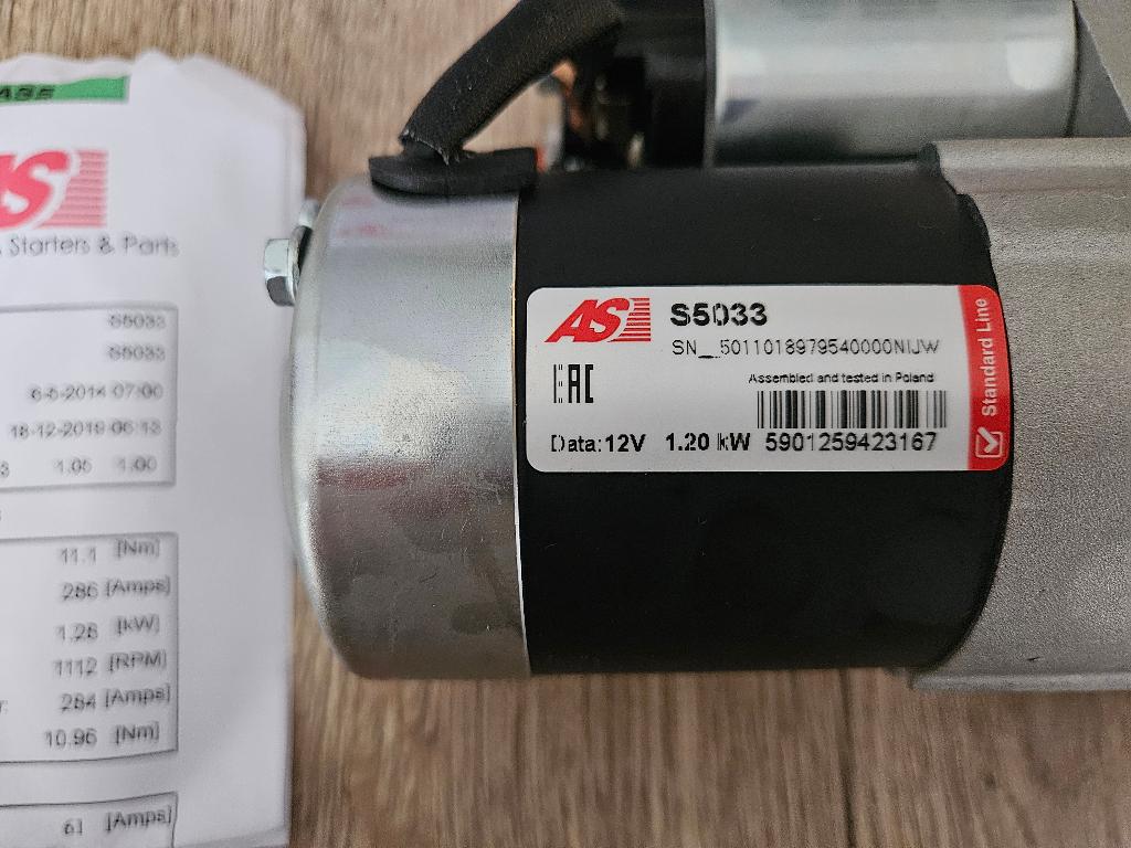 Nieuwe startmotor, Ophalen of Verzenden, Nieuw, Mitsubishi