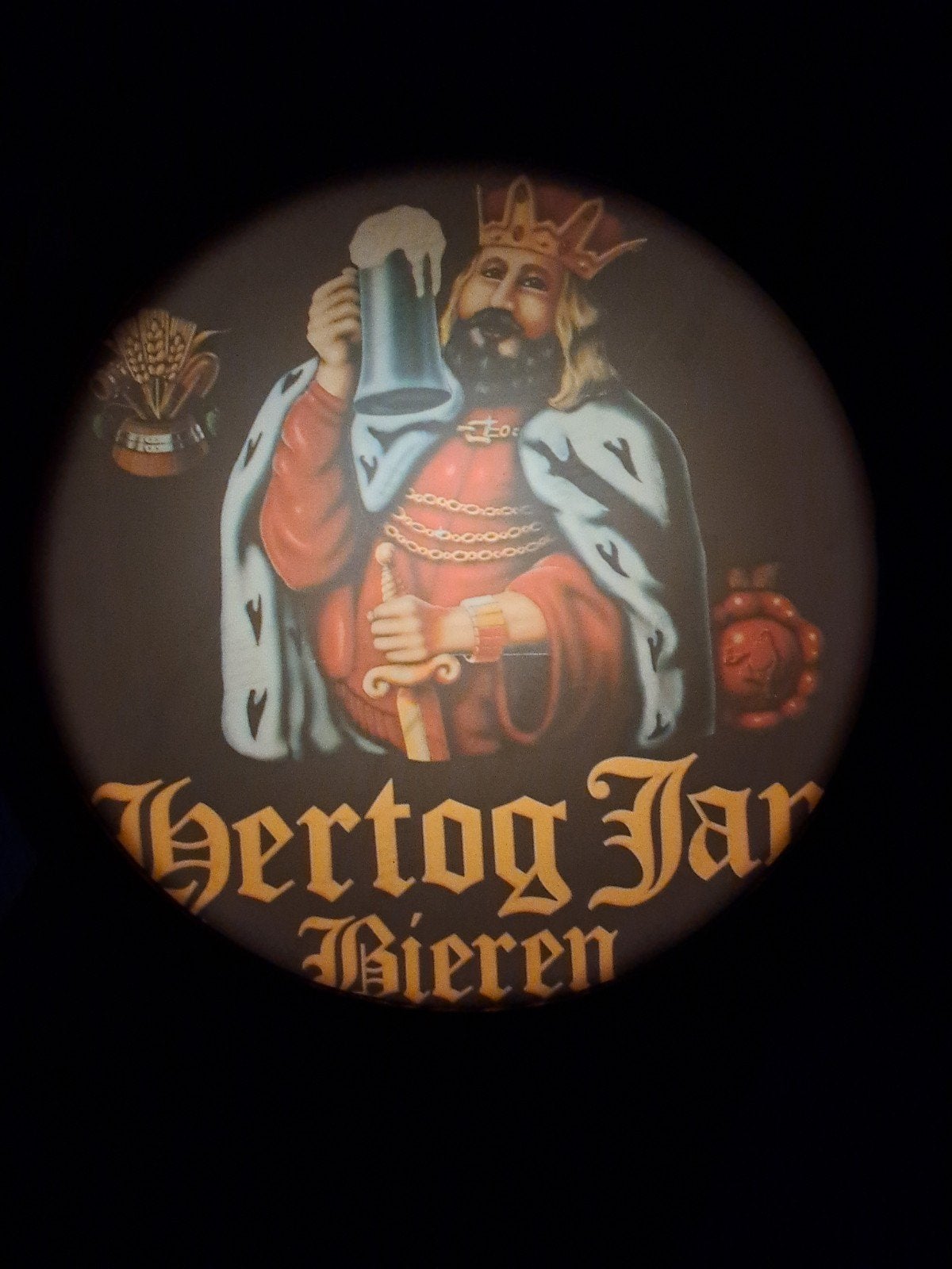 Hertog jan wand lichtbakje 28 cm, Ophalen of Verzenden, Zo goed als nieuw, Lichtbak of (neon) lamp