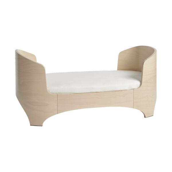 Leander meegroei bed, Ophalen, 70 tot 85 cm, Zo goed als nieuw, Minder dan 140 cm