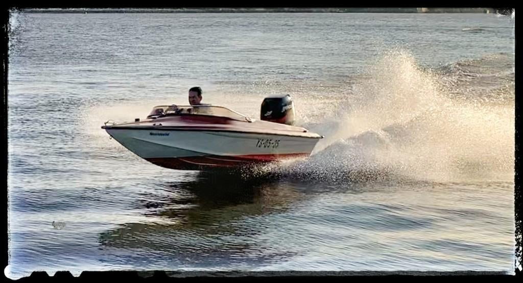 Supersnel bootje 90 pk Mercury 80 kmu vaarklaar + trailer, Watersport en Boten, Ophalen, Gebruikt, 70 tot 120 pk, Buitenboordmotor