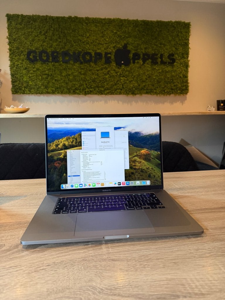 MacBook Pro 16 inch i9 32GB 1TB Space Grey, Computers en Software, Apple Macbooks, MacBook Pro, 16 inch, Qwerty, Ophalen