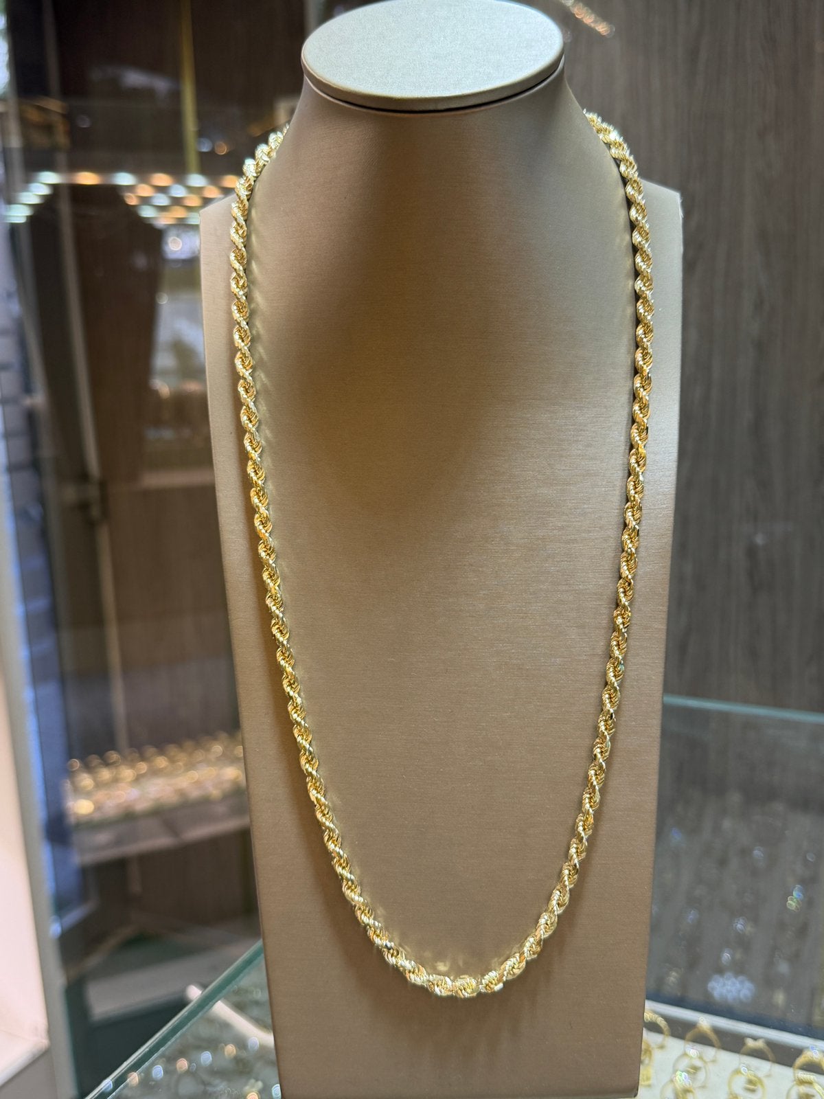14KT Goud - 75 Gram - Ketting - ROPE - Herenketting, Sieraden, Tassen en Uiterlijk, Kettingen, Ophalen, Nieuw, Goud