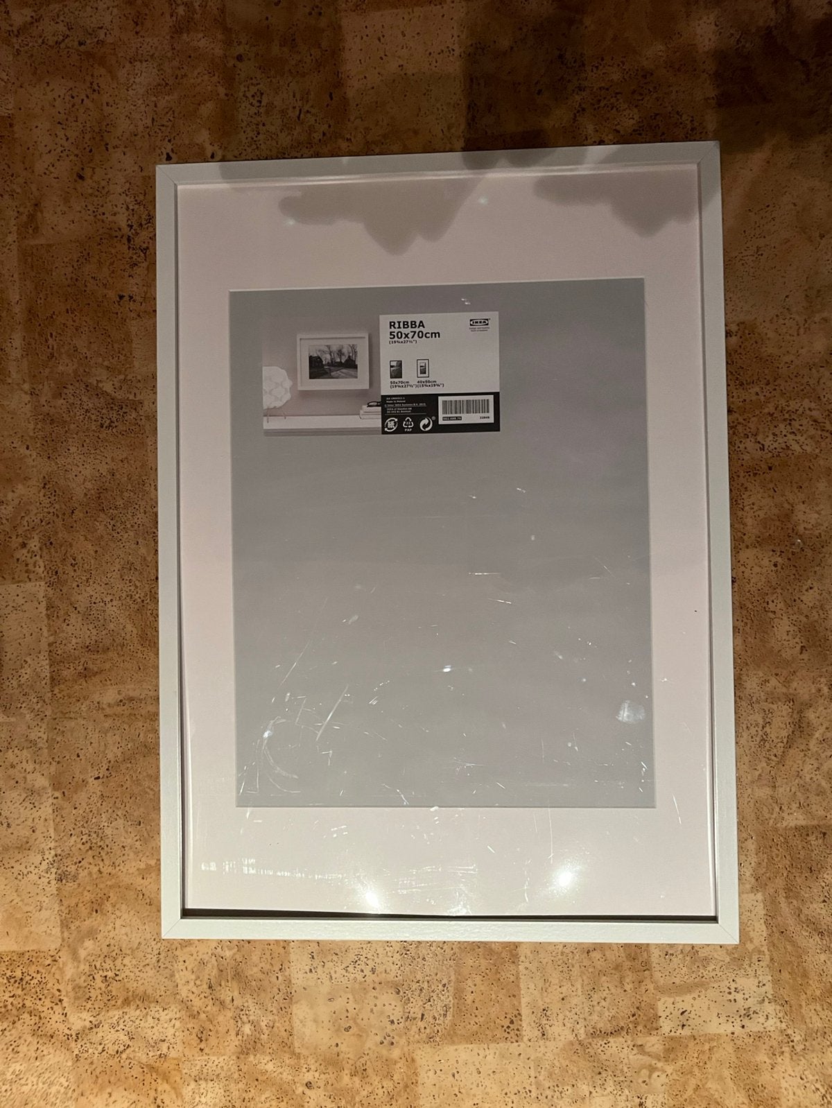 Ikea fotolijst Ribba, Ophalen, Wit, Standaard fotolijst, Zo goed als nieuw
