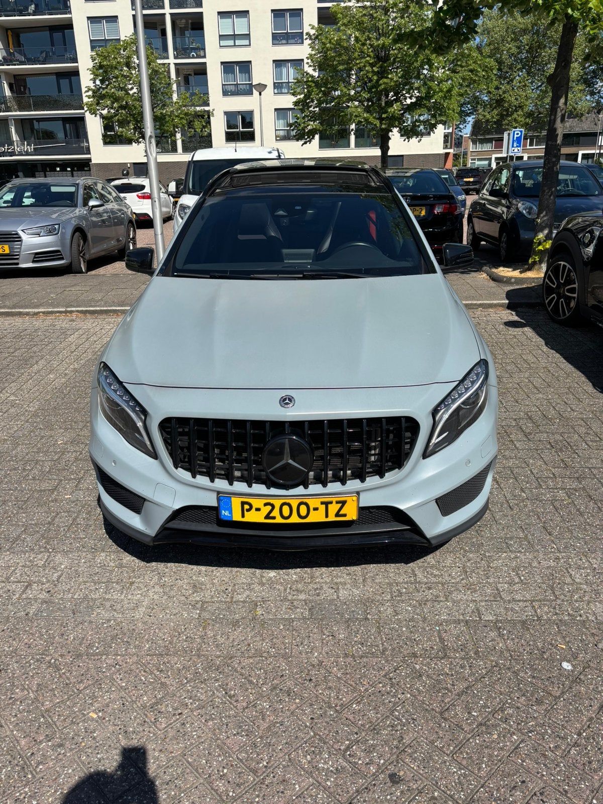 Mercedes-Benz GLA 200 156pk 7G-DCT 2017 Blauw, Auto's, 715 kg, Blauw, 1595 cc, Particulier