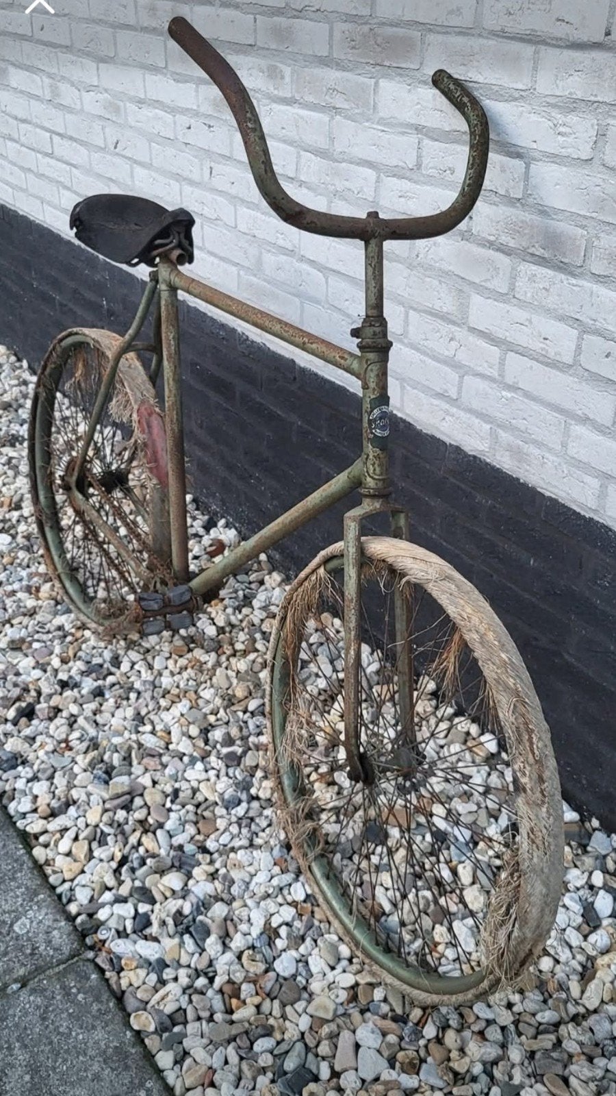 Antieke Stuntfiets - Zeldzame Schuurvondst met Patina, Ophalen, Jaren '30