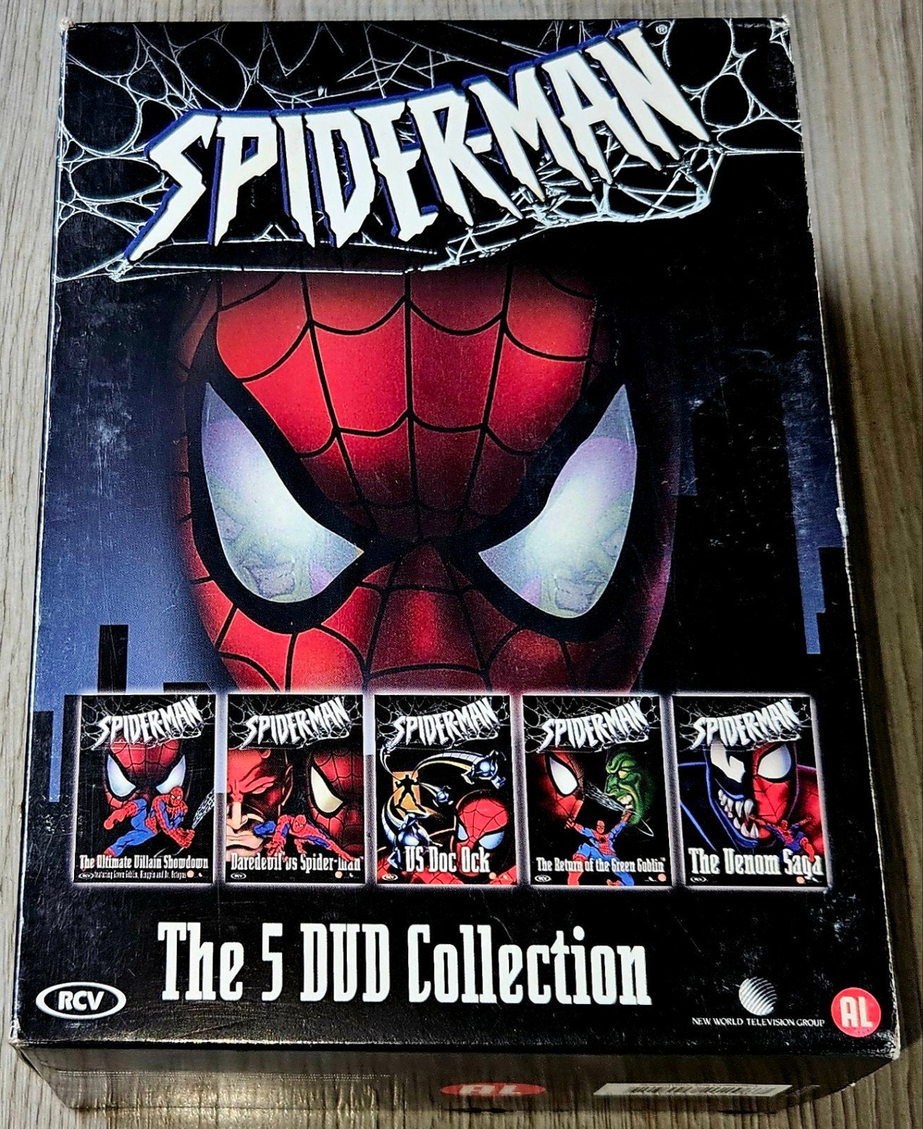 Spiderman: The 5 DVD Collection, Gebruikt, Nederlands, Inclusief doosje, Ophalen of Verzenden