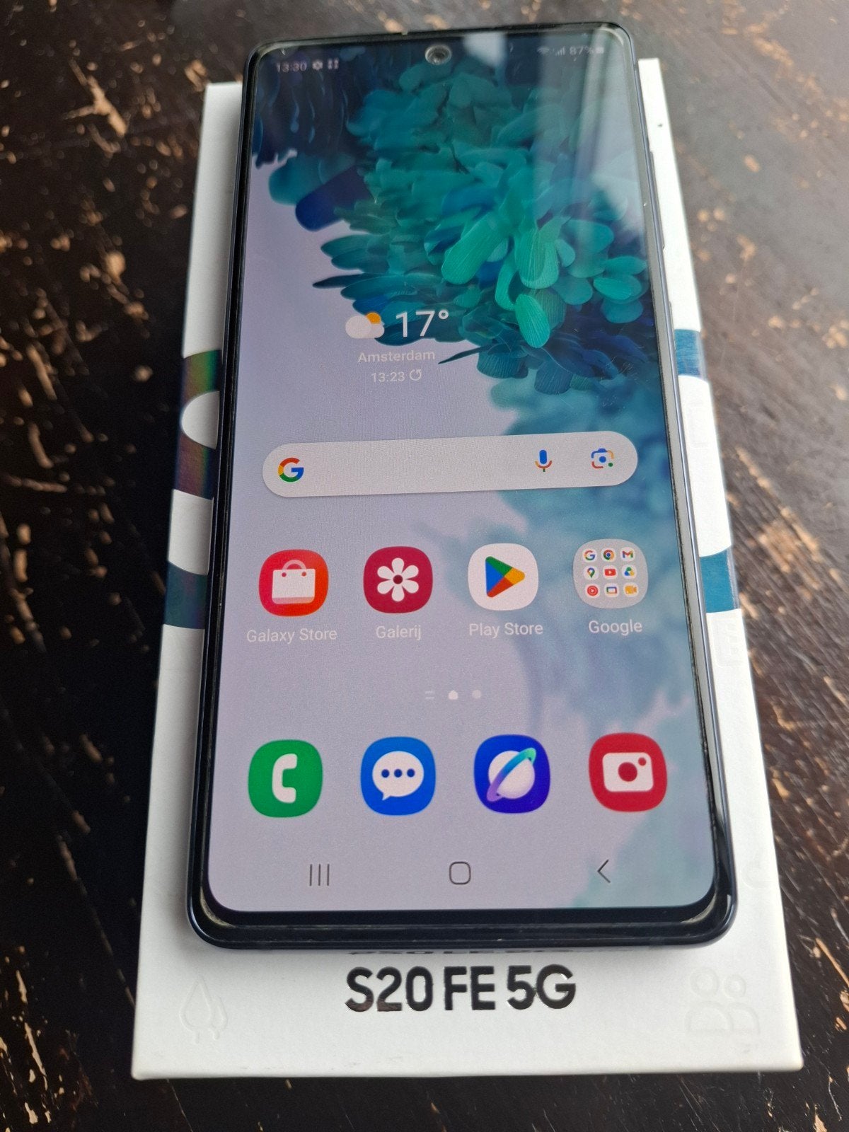 Samsung Galaxy S20 FE 5G 128GB Cloud Navy, Telecommunicatie, Mobiele telefoons | Samsung, Touchscreen, Ophalen of Verzenden, Zo goed als nieuw