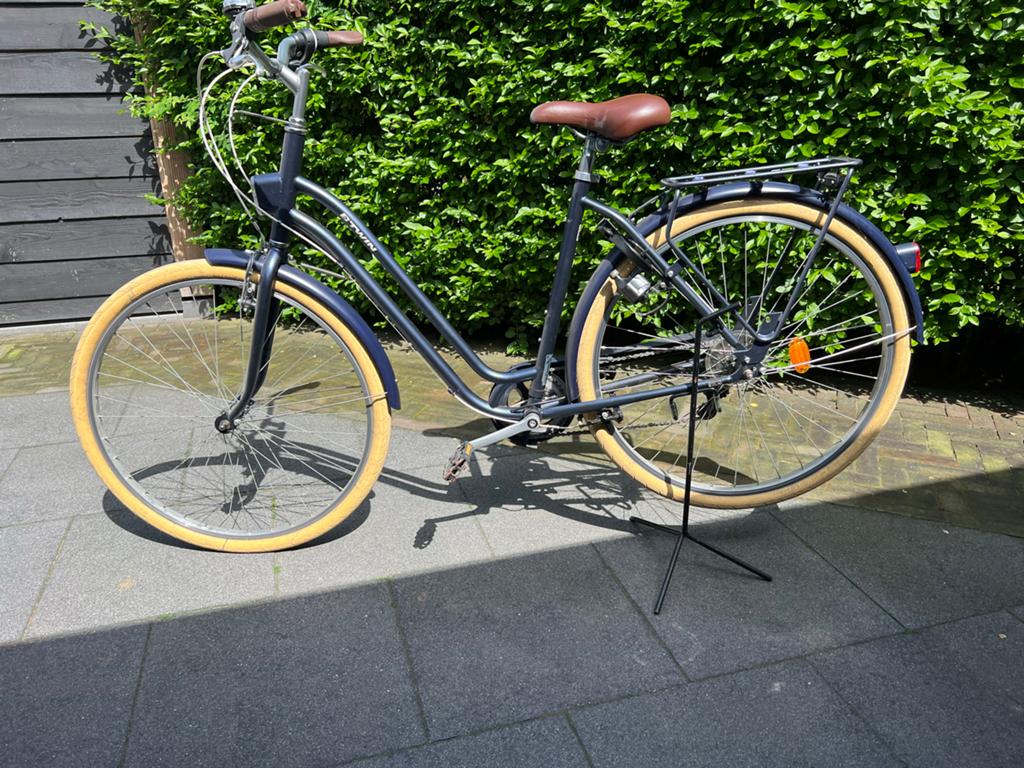 Damesfiets met lage instap en versnellingen, Velgrem, 50 tot 53 cm, Ophalen, Overige merken