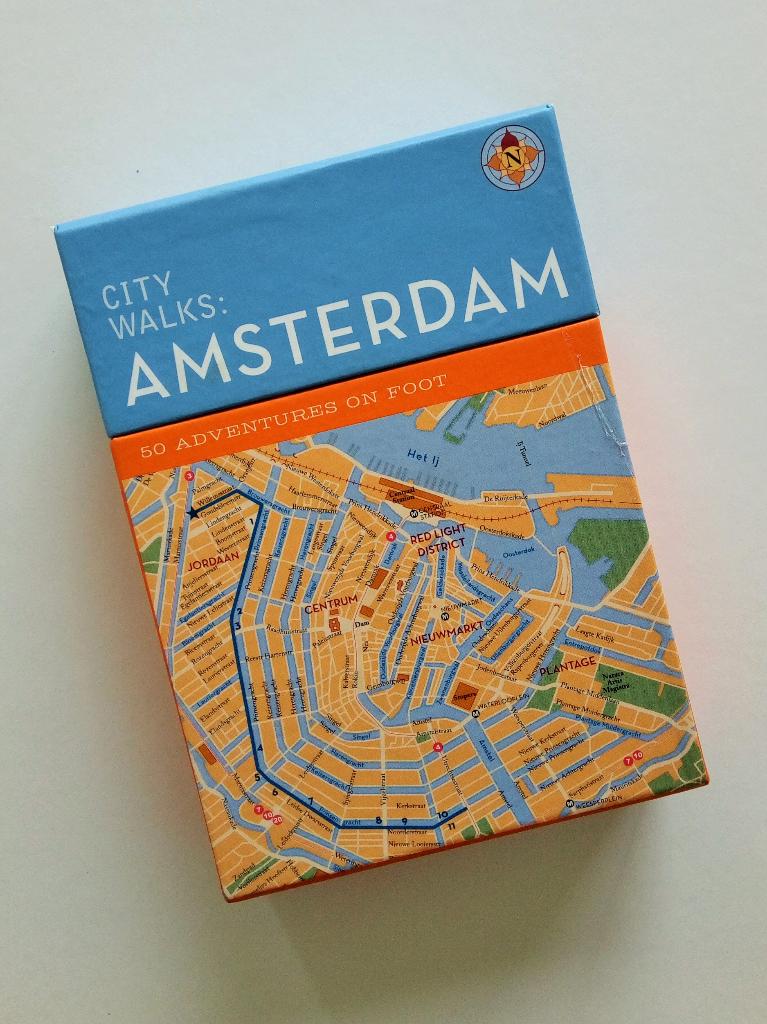 “City Walks: AMSTERDAM” (wandelingen op kaart), Overige merken, Europa, Ophalen of Verzenden, Zo goed als nieuw