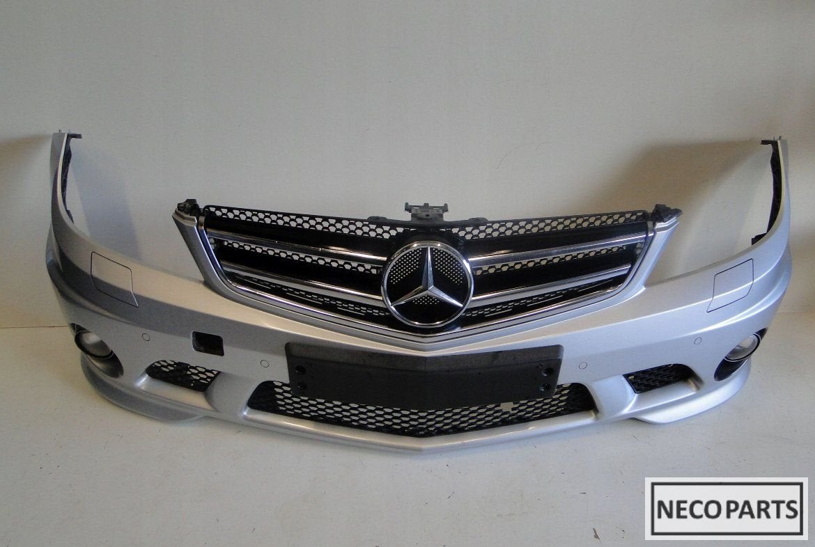 MERCEDES C KLASSE W204 BUMPER VOOR PTS SPR 63 AMG 775!!, Gebruikt, -, Ophalen of Verzenden, Spatbord