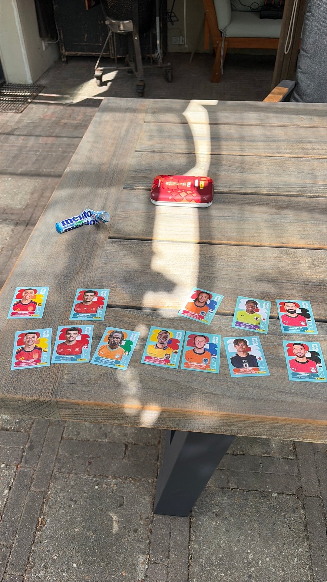 Panini 2026 wk kartjes (sticers), Verzenden, Zo goed als nieuw