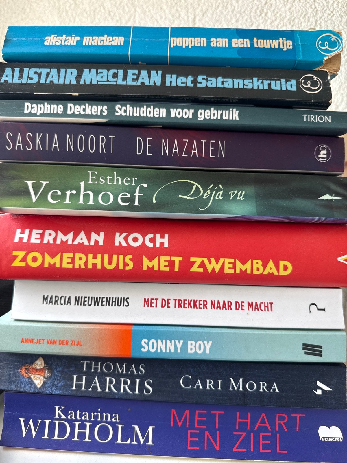 Partij romans oa.Tommy Wieringa, Hendrik Groen, Herman Koch,, Ophalen, Zo goed als nieuw