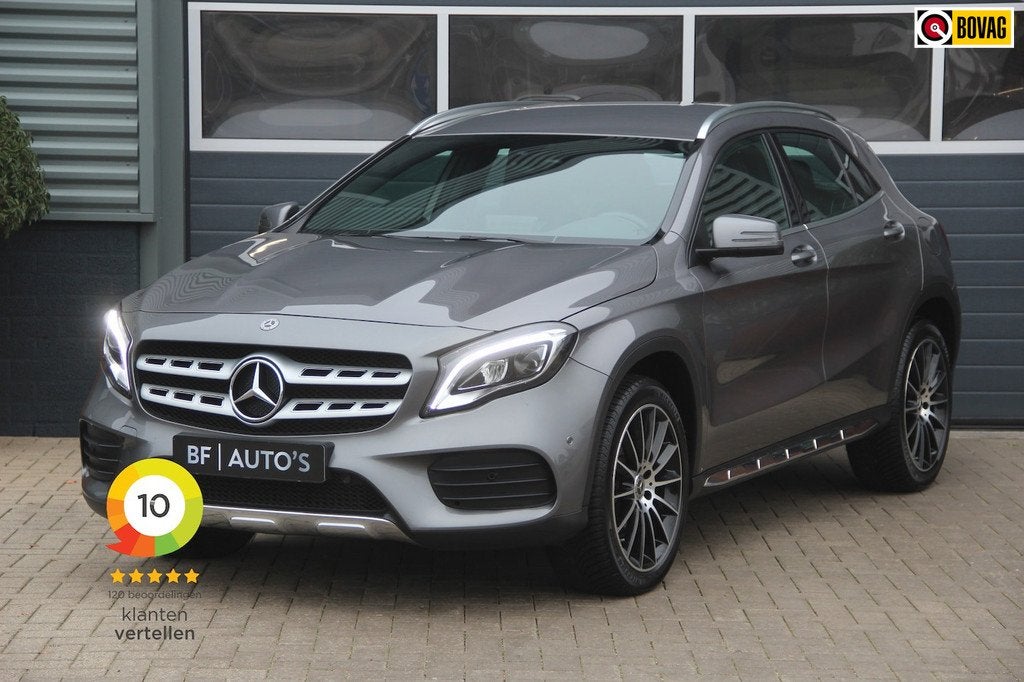 Mercedes-Benz GLA-klasse 220 4MATIC AMG Line | Navi | Dodeho, Auto's, Automaat, Gebruikt, 4 cilinders, Origineel Nederlands
