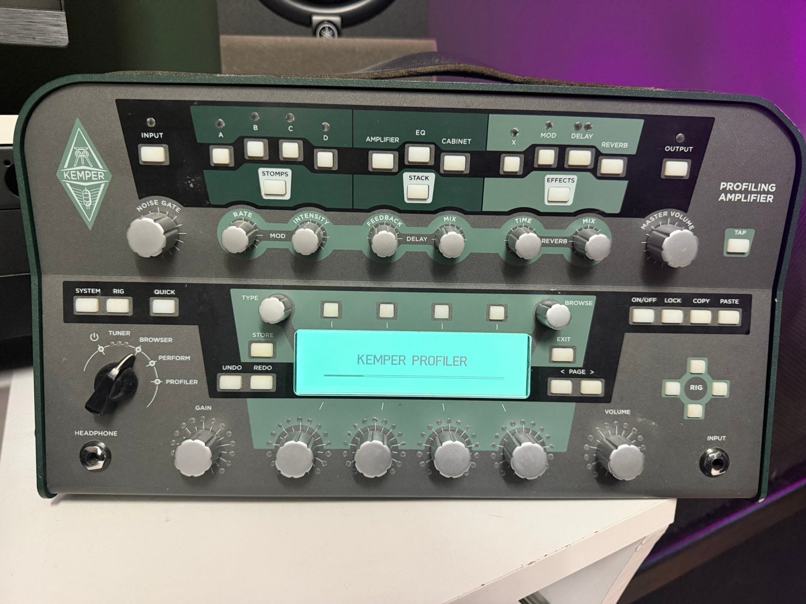 Kemper profiler Power Head met oa Marshall rigs & flightcase, Ophalen, Zo goed als nieuw, 100 watt of meer