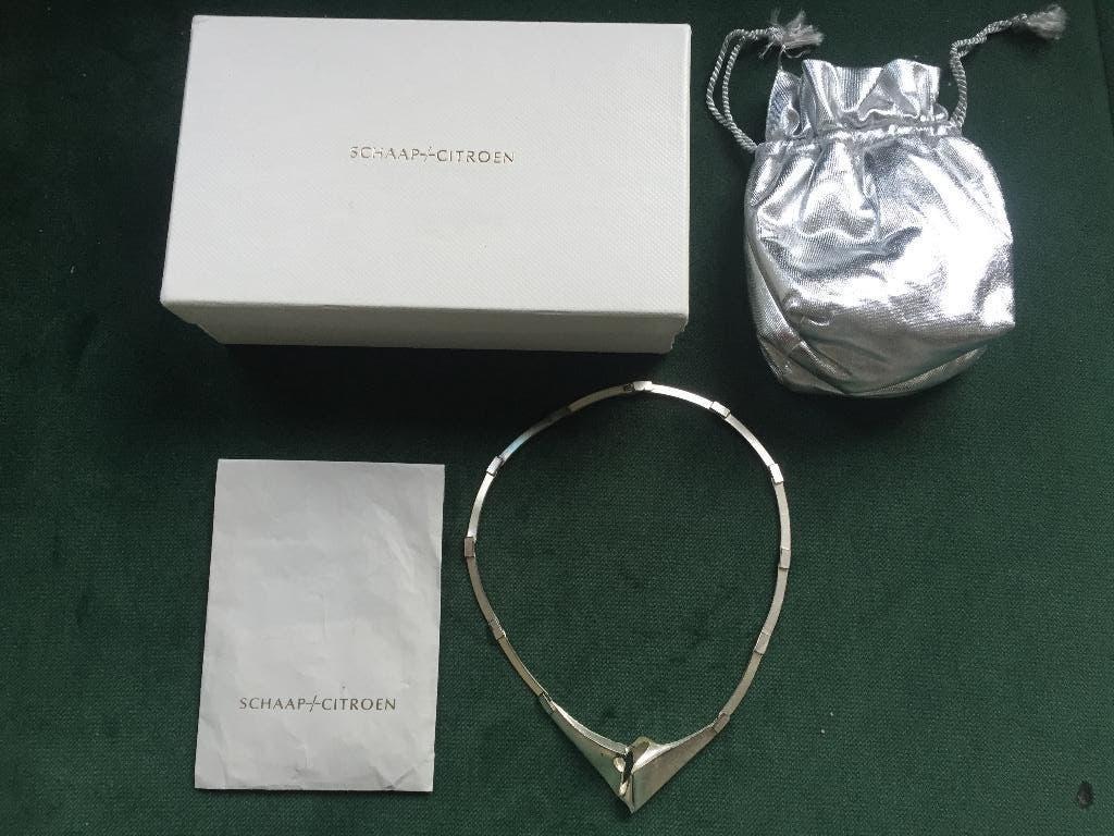 Lapponia ketting in 925 zilver - Björn Weckström, Ophalen of Verzenden, Zo goed als nieuw, Zilver, Zilver