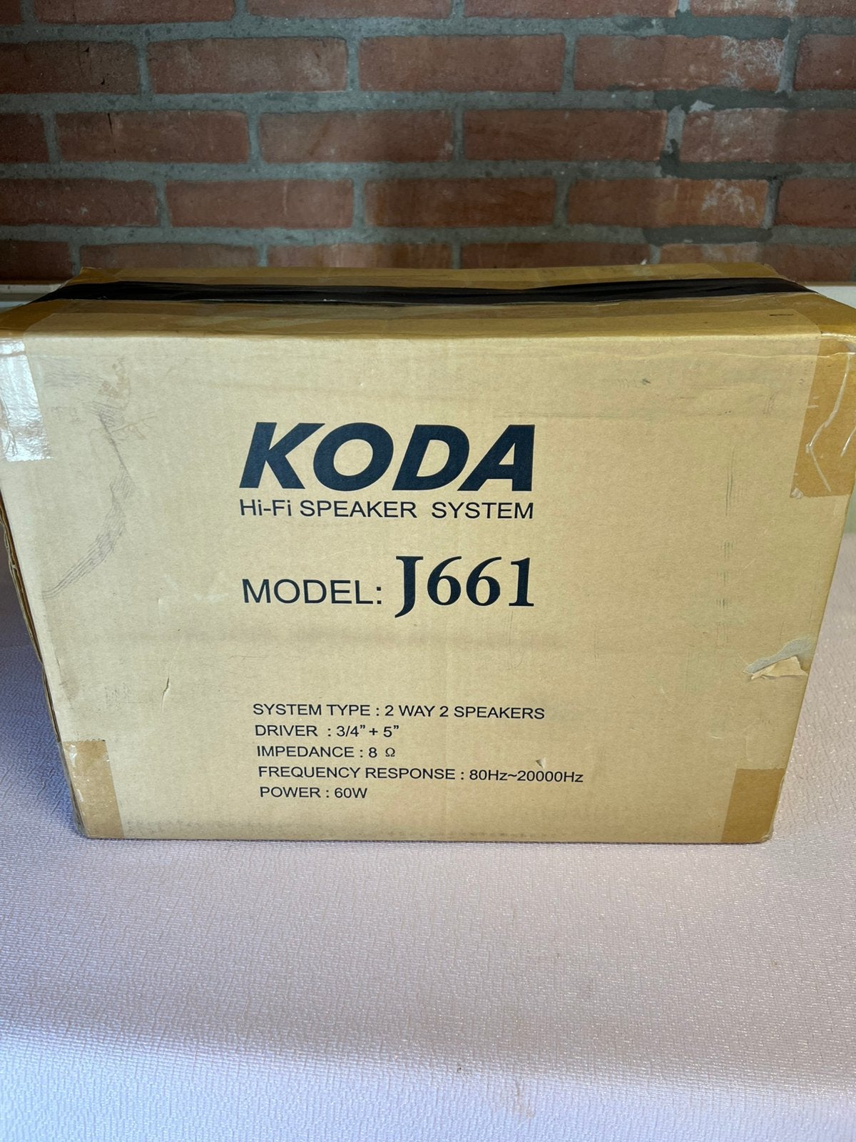 Koda luidspreker nieuw, Overige typen, Nieuw, Minder dan 60 watt, Ophalen