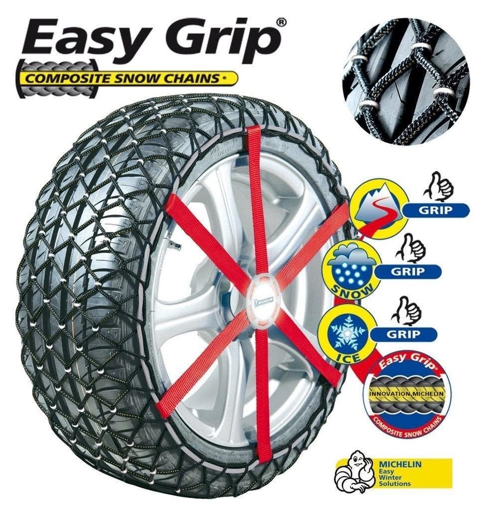 Nieuwe Michelin Easy Grip Sneeuwkettingen - C3, D4, H7, Auto diversen, Ophalen of Verzenden, Nieuw