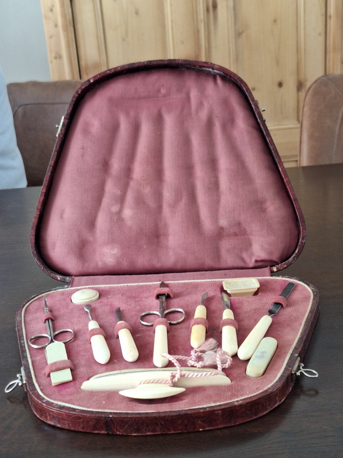 manicureset jaren 20-30, Ophalen of Verzenden