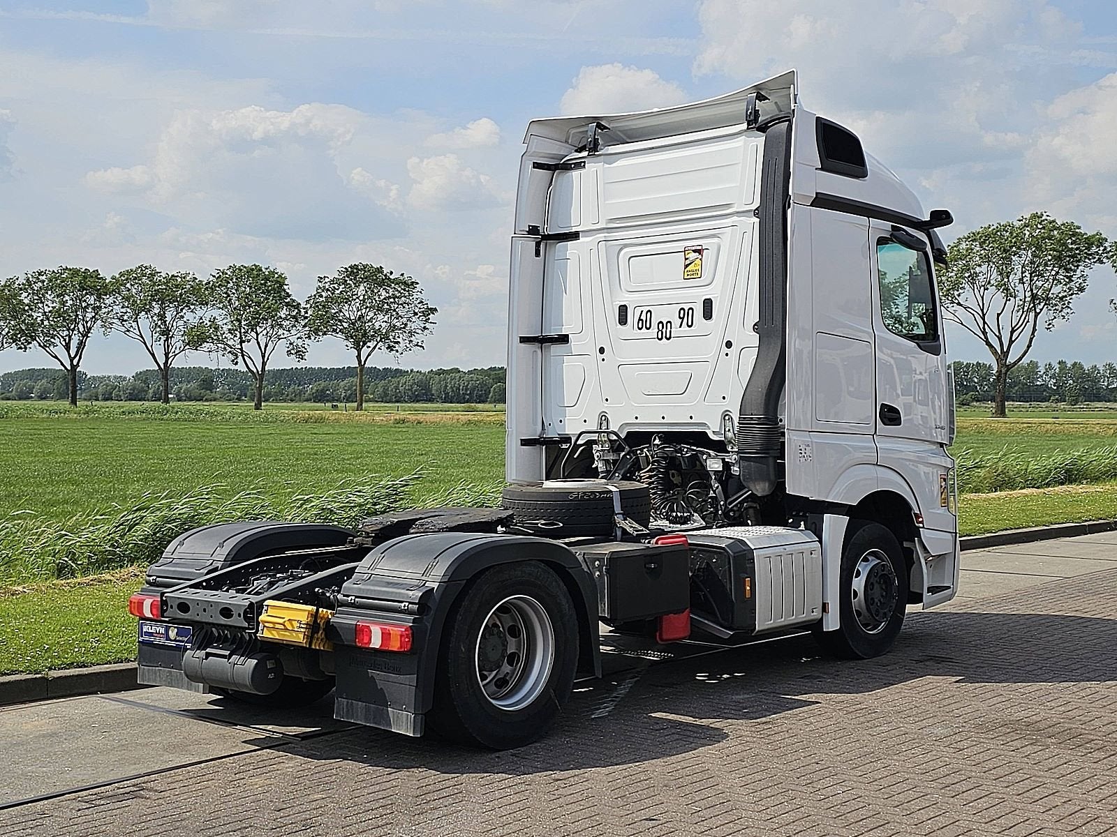 MERCEDES-BENZ ACTROS 1845 LS, Automaat, Euro 6, Wit, Mercedes-Benz