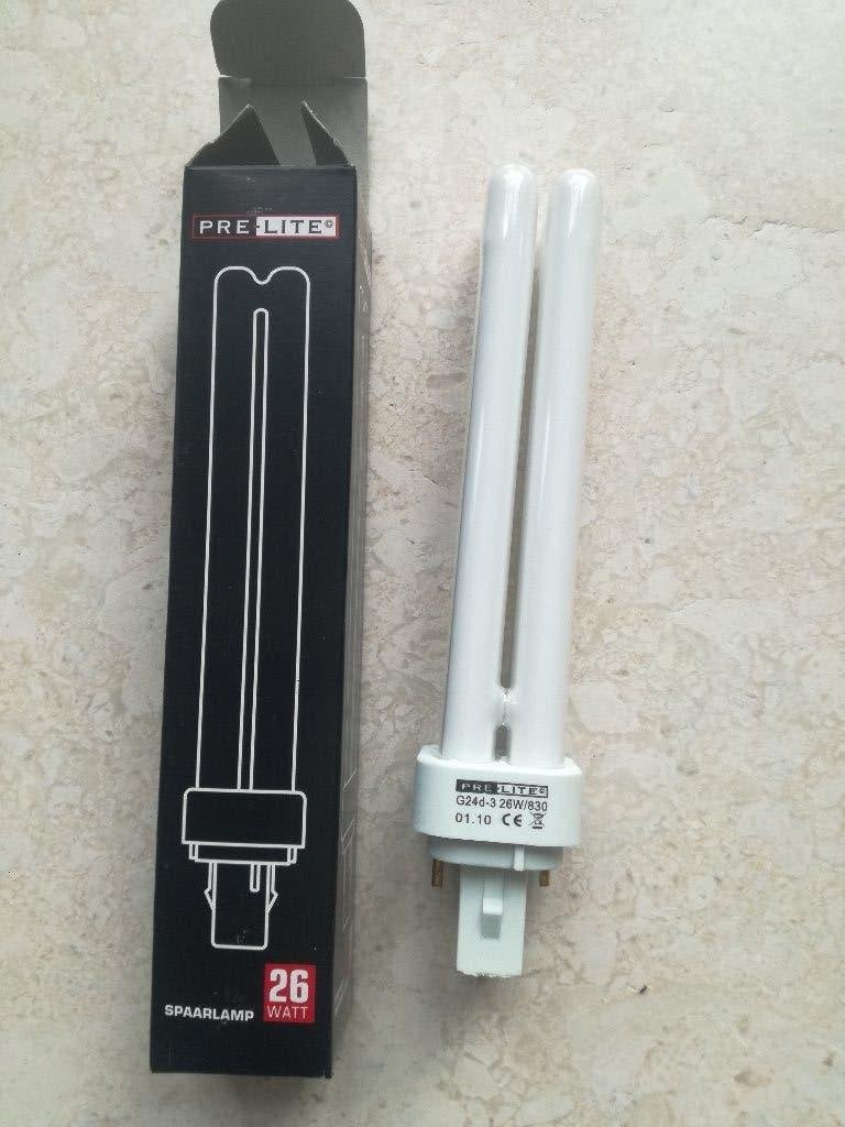 PreLite PL-C, G24d-3, 26w, kleur 830., Ophalen of Verzenden, Nieuw, E27 (groot), Led-lamp