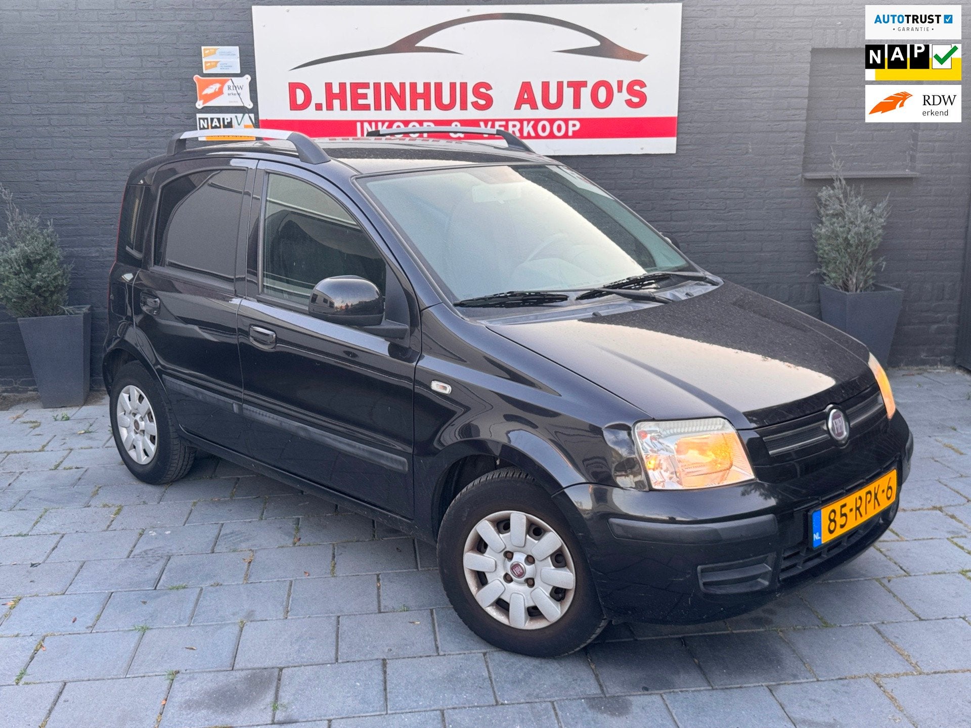 Fiat Panda 1.2 Edizione Cool AIRCO 104.089KM !, Auto's, Euro 5, Stof, Gebruikt, Zwart