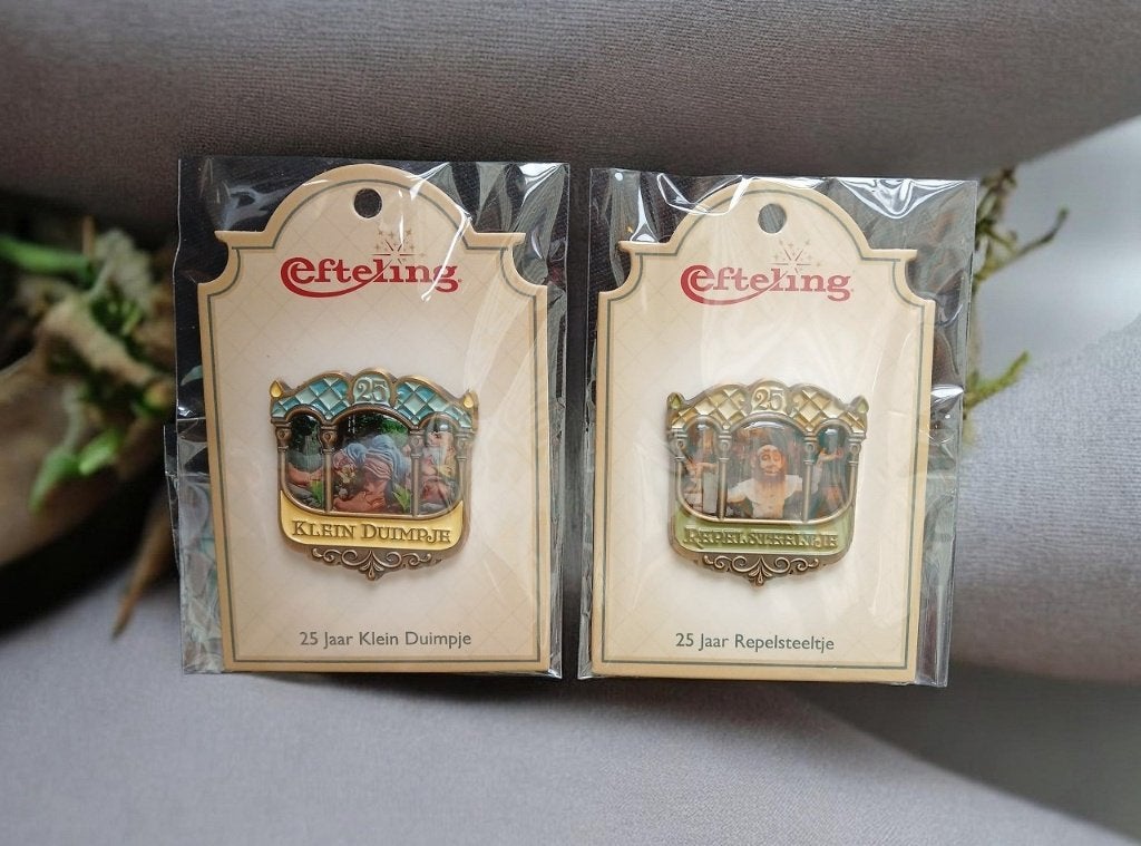 Efteling Jubileum pins, Ophalen of Verzenden, Nieuw, Overige onderwerpen, Speldje of Pin