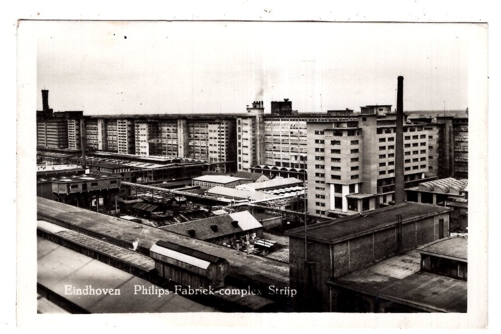 Eindhoven Strijp Philips Fabriek 1949, Verzenden, 1940 tot 1960, Gelopen, Noord-Brabant