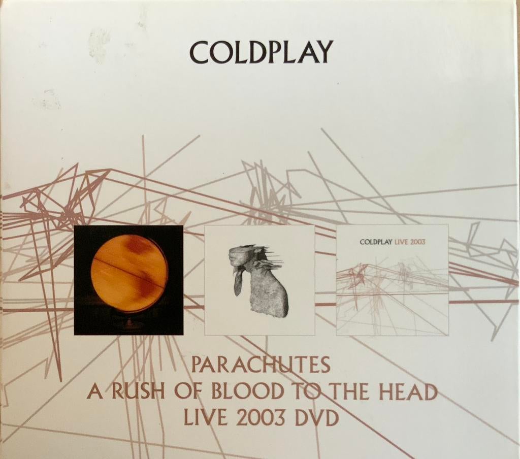 CDs Coldplay (3 albums), Verzenden, Zo goed als nieuw, Overige formaten