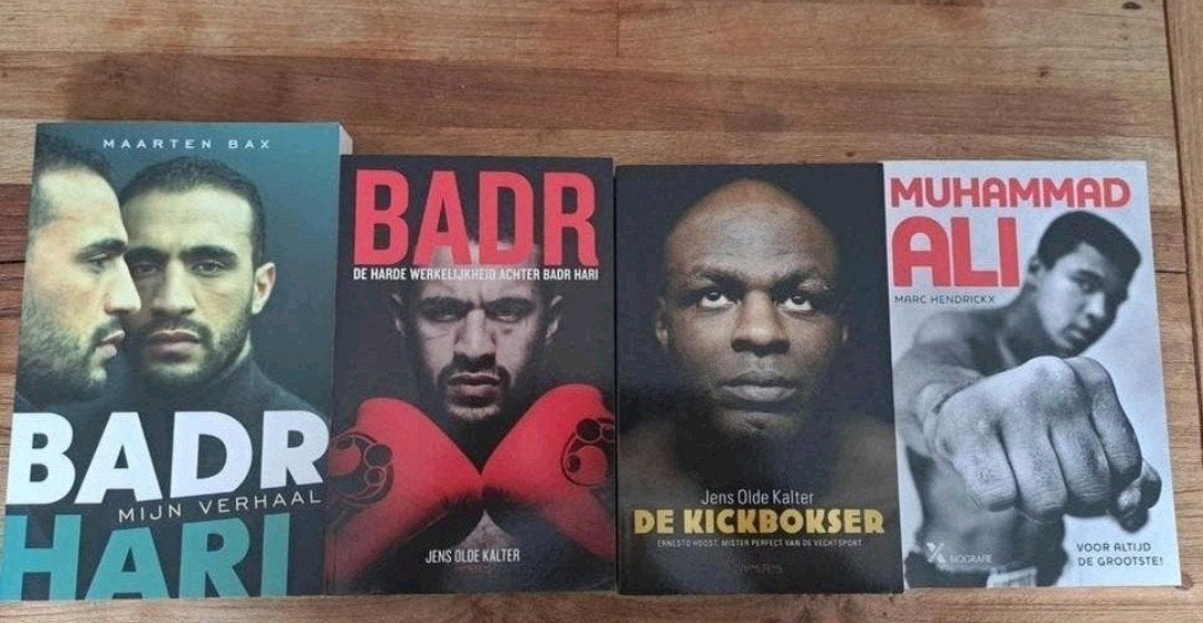 Badr Hari, De Kickbokser, Muhammad Ali (Zo goed a, Ophalen of Verzenden, Zo goed als nieuw, Maarten Bax, Jens Olde Kalter, Nederland