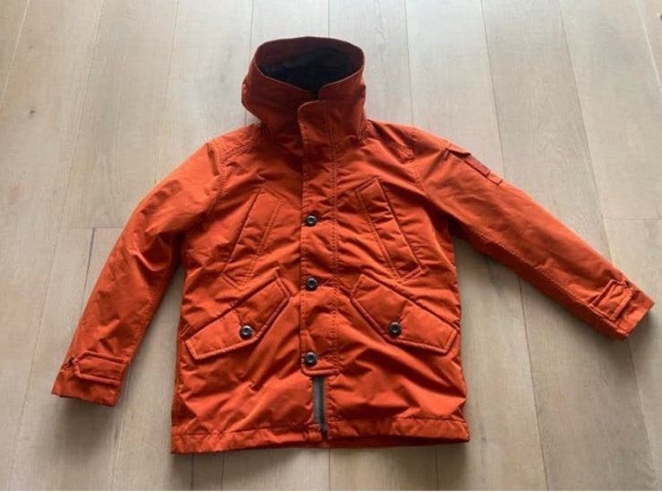Gstar twee in 1 jas L nieuwstaat, Ophalen of Verzenden, Zo goed als nieuw, Maat 52/54 (L), Oranje