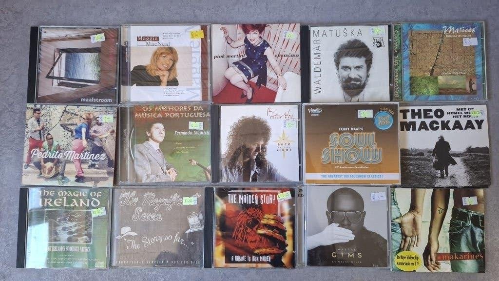 Diverse CD's te koop alfabetisch M, Cd's en Dvd's, Pop, Ophalen of Verzenden, Single, Promo